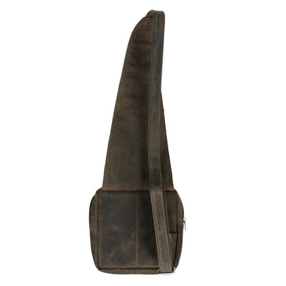 Bear Design Dark Nature Dagmar Crossover braune Herrentasche