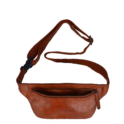 Bear Design Cow Lavato Emmi Hip bag cognac