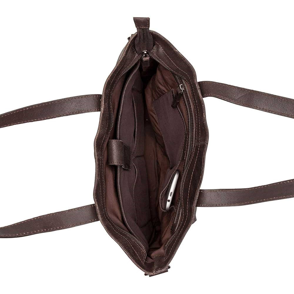 Burkely Vintage Jade Laptopshopper 14" brown