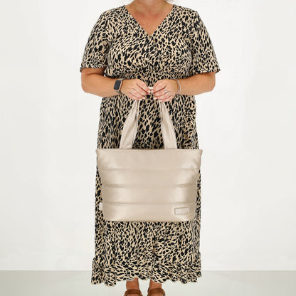 Zebra Trends Evie Shopper 22903 Champagner Damentasche