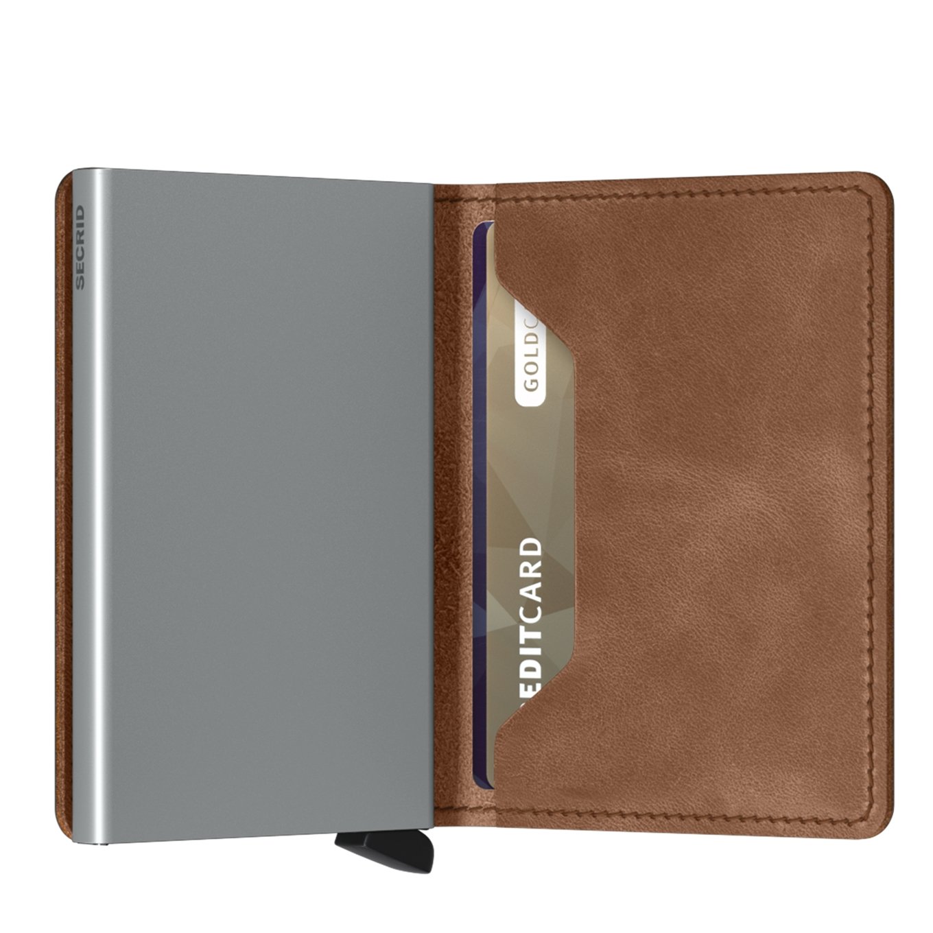 Secrid Slimwallet Portemonnee Vintage cognac