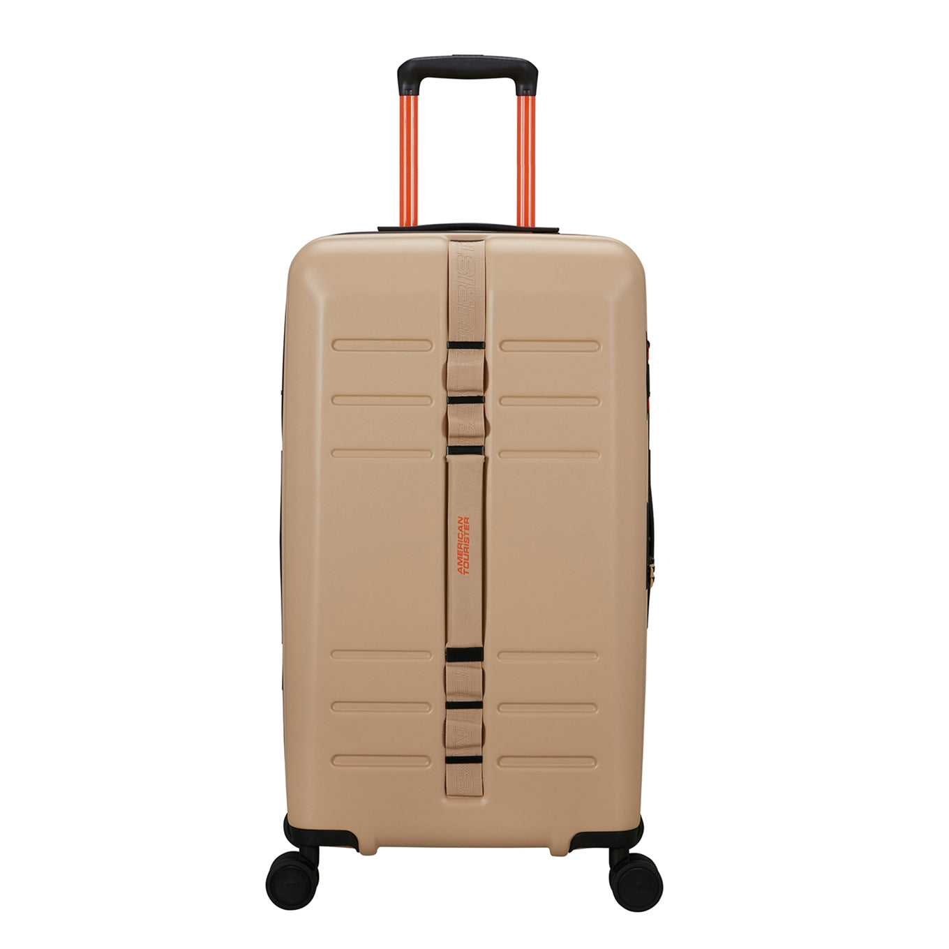 American Tourister Trailon Trunk 73/27 TSA beige Hard Suitcase