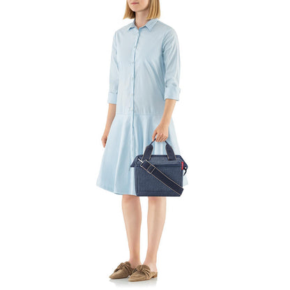 Reisenthel Travelling Allrounder Cross herringbone dark blue