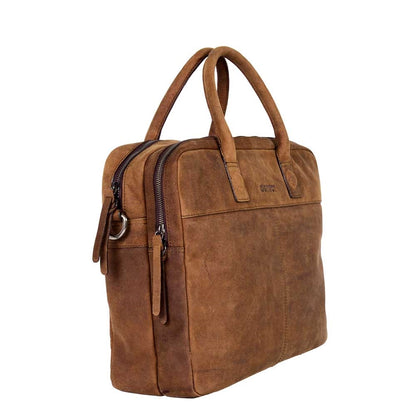 DSTRCT Wall Street Arbeitstasche 15,6" braun