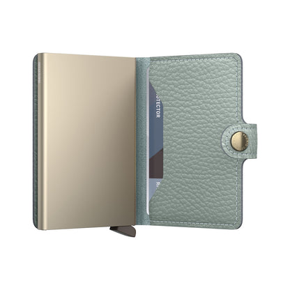 Secrid Miniwallet Pebble sea green