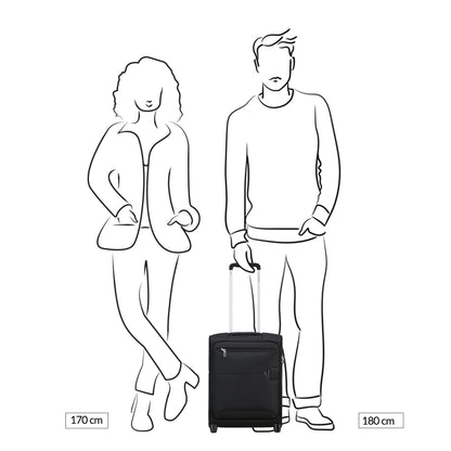 Samsonite Urbify Upright 45 Underseater kieferngrün Softcase