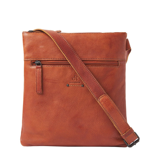 dR Amsterdam Tampa Shoulder Bag II kamel Damentasche
