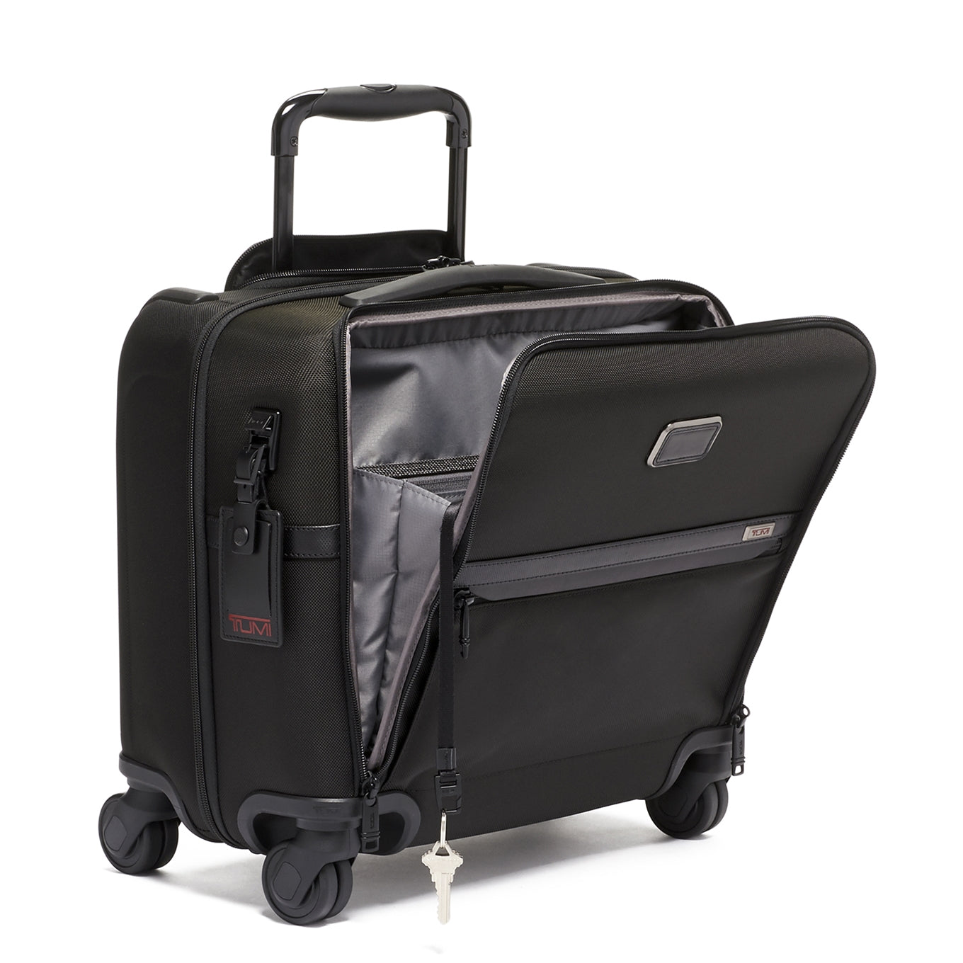 Tumi Alpha Compact 4 Wheel Brief schwarz II Pilotenkoffer