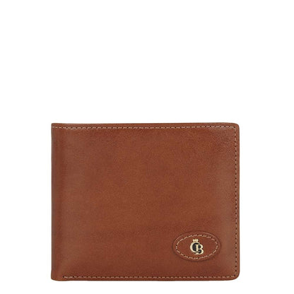 Castelijn &amp; Beerens Gaucho Billfold 8 Kreditkarten Cognac Herrenbrieftasche