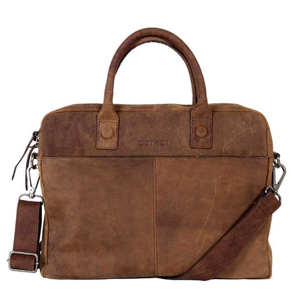 DSTRCT Wall Street Laptoptasche 14" braun