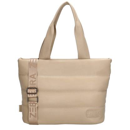 Zebra Trends Evie Shopper 22903 helltaupe Damentasche