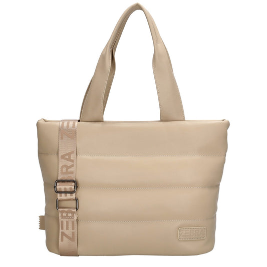 Zebra Trends Evie Shopper 22903 helltaupe Damentasche