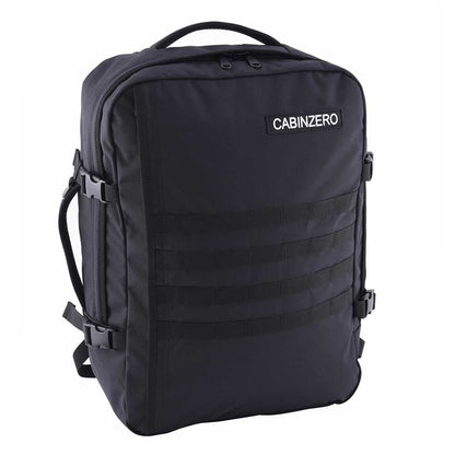 CabinZero Military 44L Lightweight Cabin Bag absolute schwarze Wochenendtasche