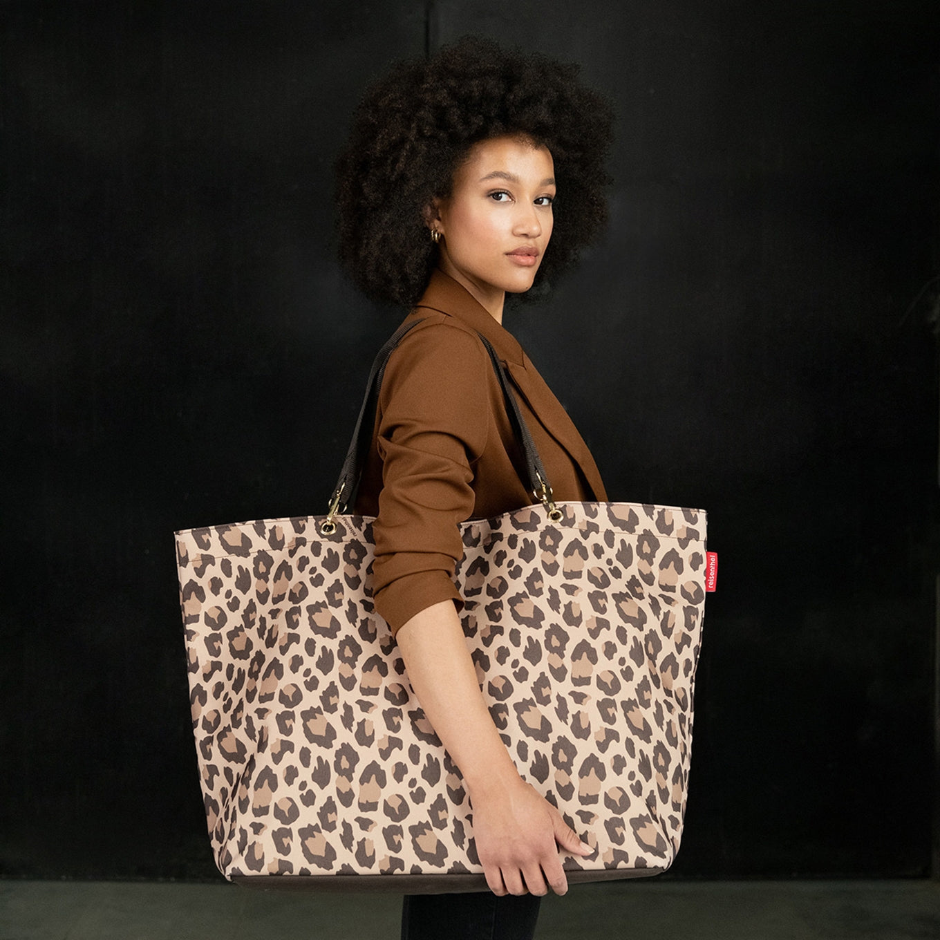 Reisenthel Shopping Shopper XL leo macchiato