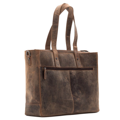 Plover Retro Hopper Shopper 15.6" brown
