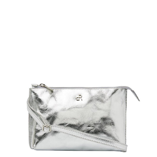 dR Amsterdam Metallics Shoulderbag silver Women's bag