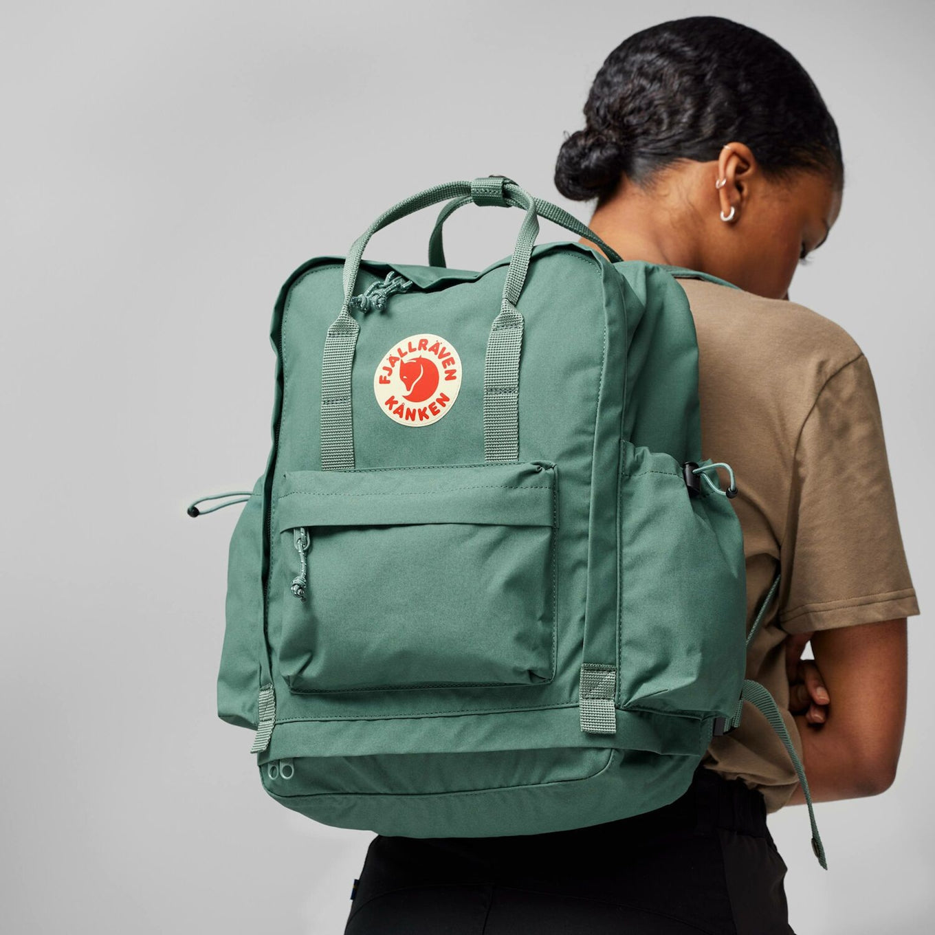 Fjallraven Kanken Outlong ockerfarbener Rucksack