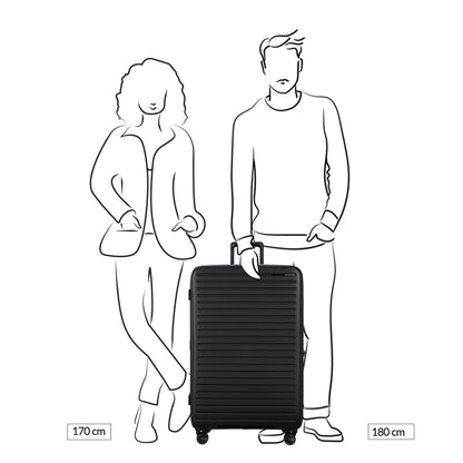 Samsonite Restackd Spinner 81 EXP rosa Hartschalenkoffer
