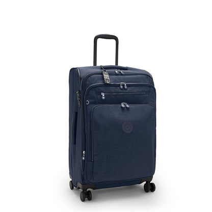 Kipling New Youri Spin M blau bleu 2 Weicher Koffer