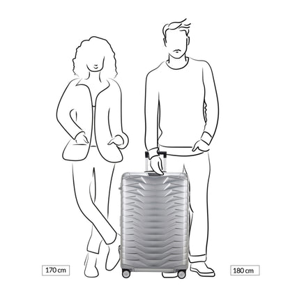 Samsonite Proxis Alu Spinner 76 Aluminium-Hartschalenkoffer