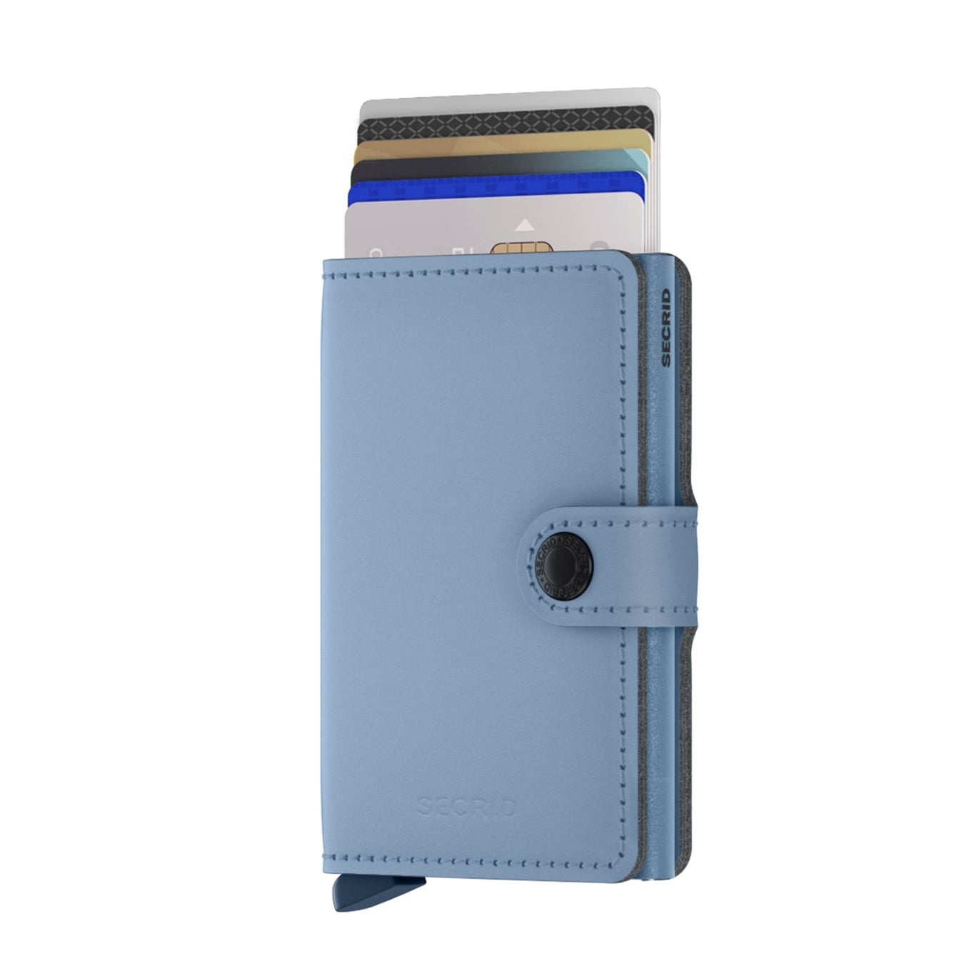 Secrid Miniwallet Portemonnee Yard Powder sky blue