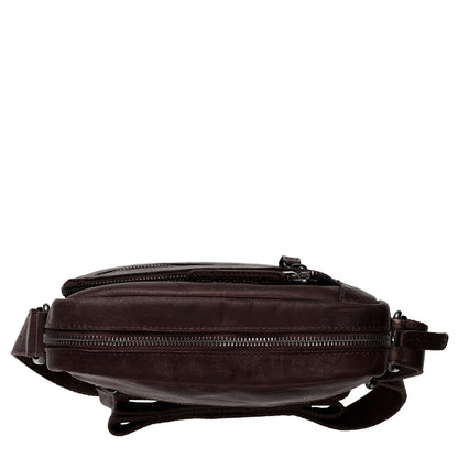 The Chesterfield Brand Dessau Umhängetasche braun Herrentasche