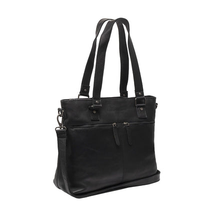 The Chesterfield Brand Rome Shopper schwarze Damentasche