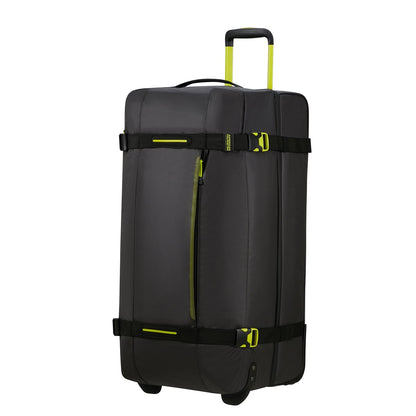 American Tourister Urban Track Duffle/Wheels L Coated black/lime