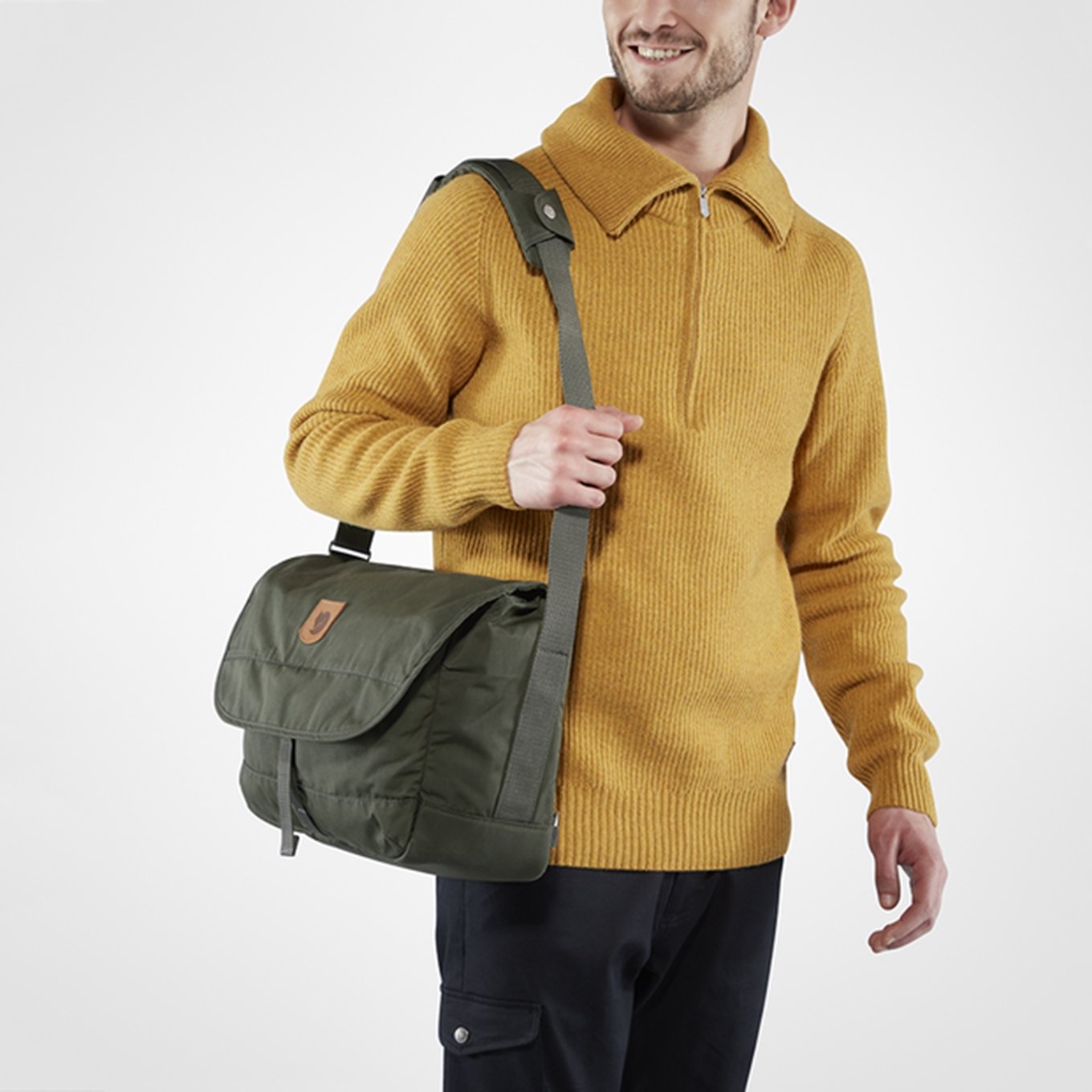 Fjallraven Greenland Umhängetasche Deep Forest