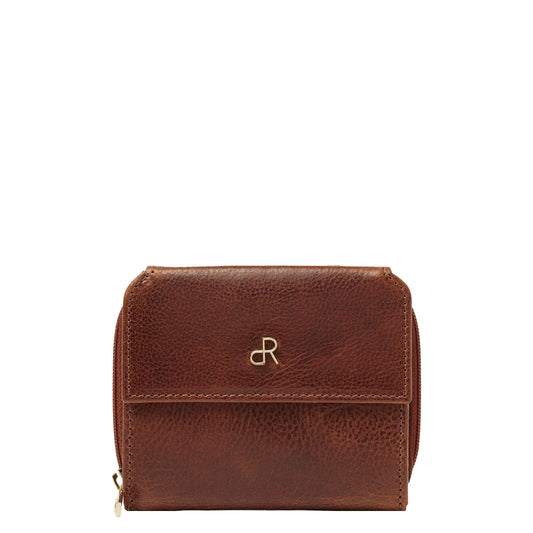 dR Amsterdam Milan Ladies Wallet 28179 cognac
