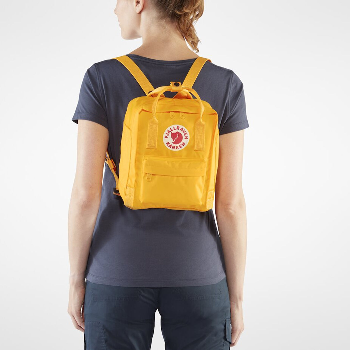 Fjallraven Kanken Mini frost green-confetti pattern