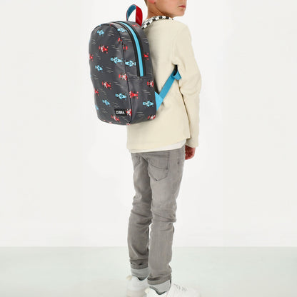 Zebra Trends Jesse Schoolbag racecar black