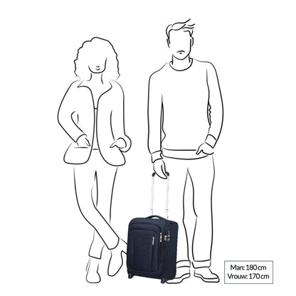 Samsonite Respark Upright 45 Underseater midnight blue