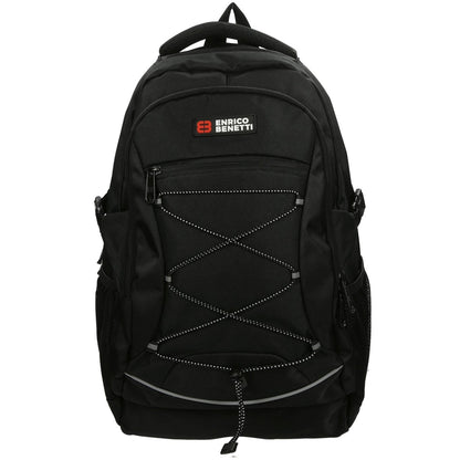 Enrico Benetti Yellow Stone 13'' Laptop Rugzak zwart