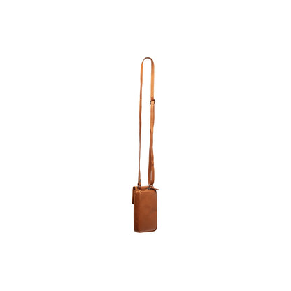 The Chesterfield Brand Langley Telephone Bag cognac