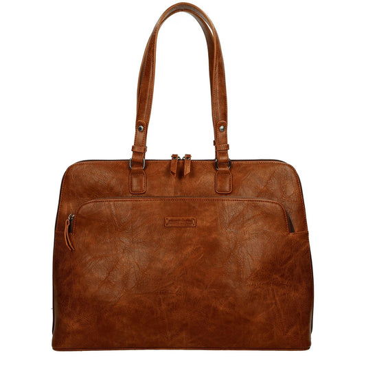 Enrico Benetti Caen Laptop Bag 15" cognac