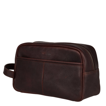 Burkely Antique Avery Toiletry Bag dark brown