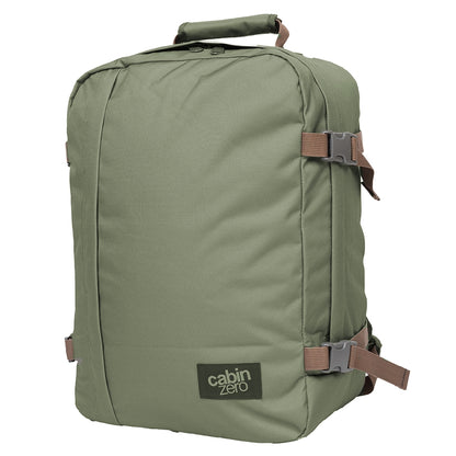 CabinZero Classic 36L Ultra Light Cabin Bag georgianisches Khaki Wochenendtasche