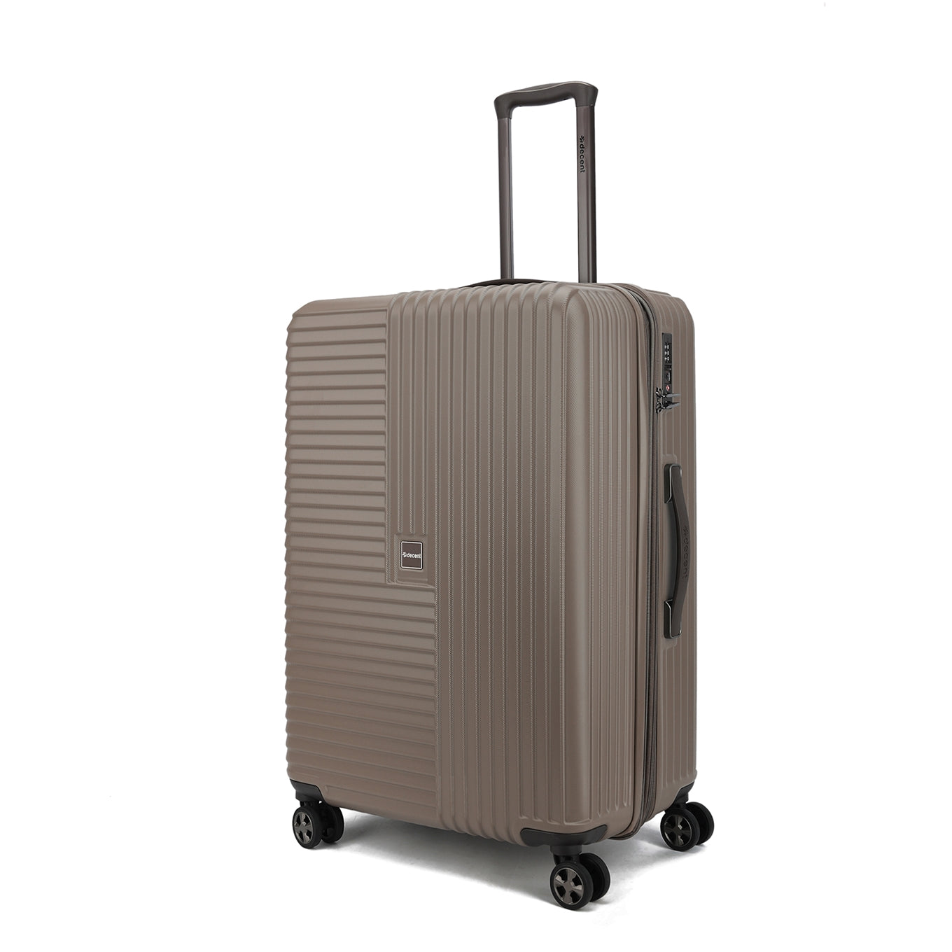 Decent Tourister Large Trolley 76 Taupe Hartschalenkoffer