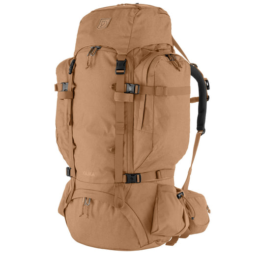 Fjallraven Kajka 75 M/L khakifarbener Staubrucksack