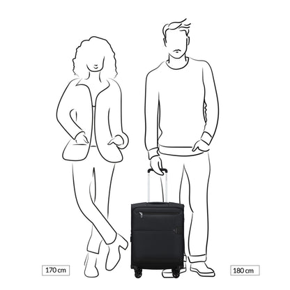 Samsonite Urbify Spinner 55 Exp kieferngrün Softcase