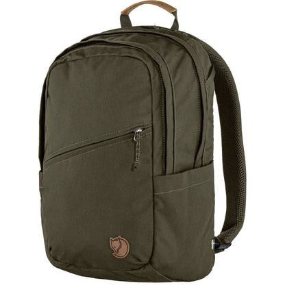 Fjallraven Raven 20 dunkelolivfarbener Rucksack