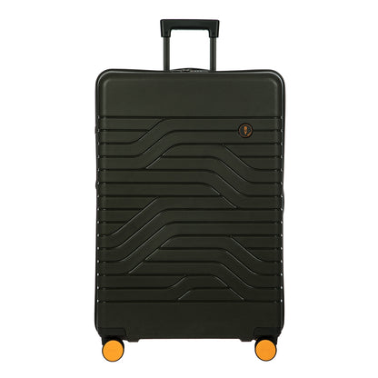 Bric's Ulisse Trolley Erweiterbarer großer olivgrüner Hartschalenkoffer
