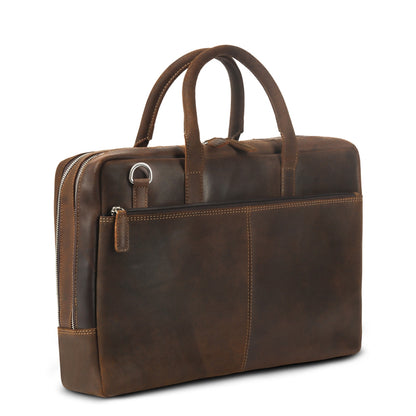Plevier Coventry Laptop bag 15.6" brown