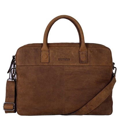 DSTRCT Wall Street Arbeitstasche 15,6" braun