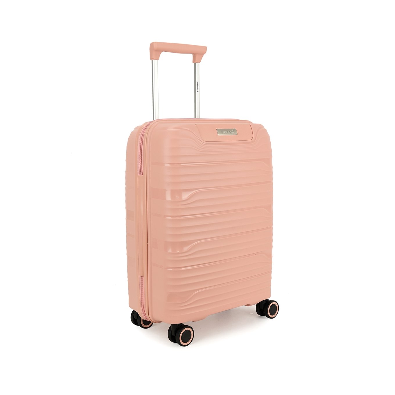 Decent Explorer Cabin Trolley 55 pink Hard Case