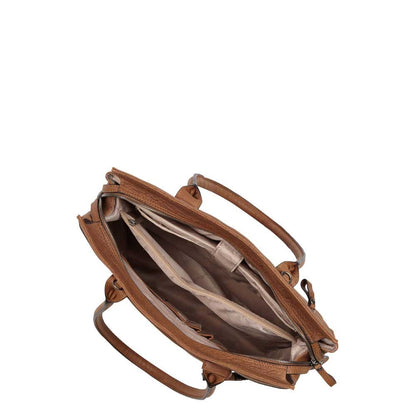 Castelijn &amp; Beerens Carisma Damen Laptoptasche 15,6" Cognac