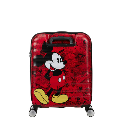 American Tourister Wavebreaker Disney Spinner 55/20 TSA Mickey Comics rotes Hartschalenetui