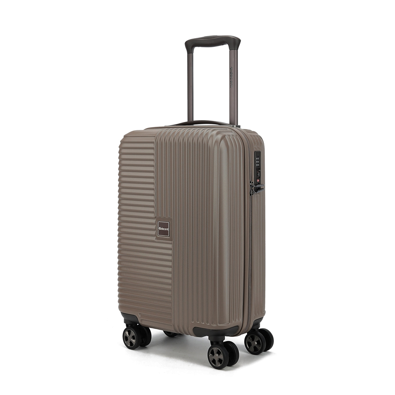 Decent Tourister Cabin Trolley 55/35 Taupe Hartschalenkoffer