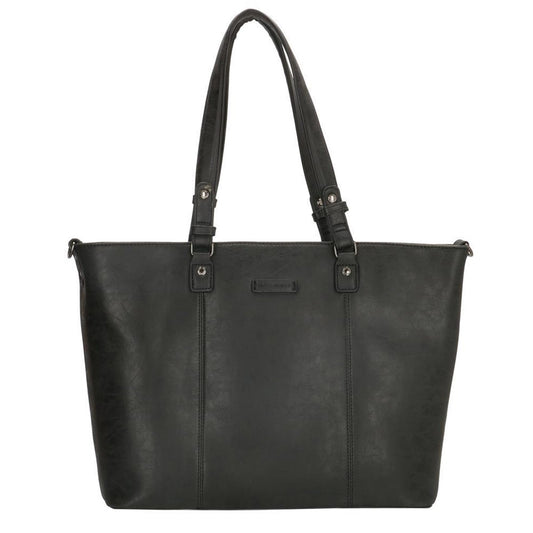 Enrico Benetti Kate 15'' Laptop Shoulderbag zwart